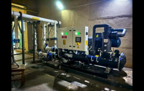 綠色升級(jí)！碩達(dá)智水為大連大開(kāi)污水處理有限公司打造高效水源熱泵系統(tǒng)